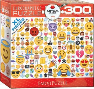 Los mejores puzzles de emojis - Puzzle de 300 piezas de Eurographics de emoticonos