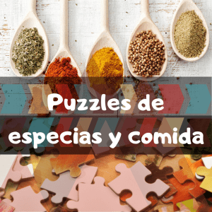 Los mejores puzzles de especies y comidas - Puzzles con cocina de especias