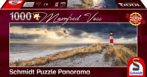 Los mejores puzzles de faros - Puzzle de Faro Panorama de 1000 piezas de Schmidt- Puzzle de Faro