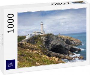 Los mejores puzzles de faros - Puzzle de Faro de Santander de 1000 piezas de Lais - Puzzle de Faro