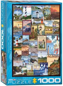Los mejores puzzles de faros - Puzzle de Faros Vintage de 1000 piezas de Eurographics - Puzzle de Faro - Lighthouse