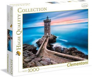 Los mejores puzzles de faros - Puzzle de pequeño Faro en el océano de 1000 piezas de Clementoni - Puzzle de Faro