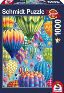Los mejores puzzles de globos aerostáticos - Puzzle de Globos aerostáticos de 1000 piezas de Ravensburger