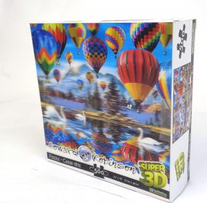 Los mejores puzzles de globos aerostáticos - Puzzle de Globos aerostáticos de 500 piezas de Howard Robinsons en 3D