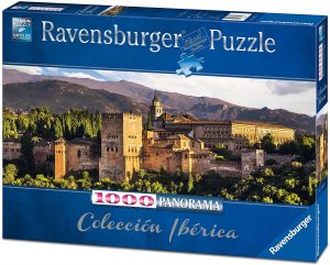 Los mejores puzzles de la Alhambra de Granada - Puzzle de Panorama de la Alhambra de Granada de 1000 piezas de Ravensburger