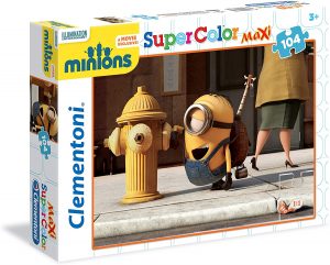Los mejores puzzles de los Minions - Puzzle de Minion ligando de 104 piezas de Clementoni