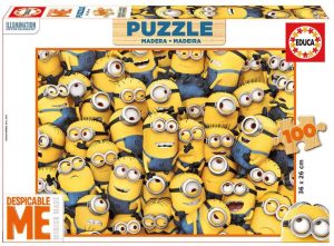 Los mejores puzzles de los Minions - Puzzle de Minions de 100 piezas de Educa