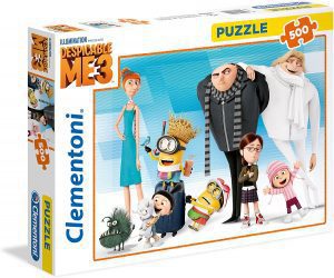 Los mejores puzzles de los Minions - Puzzle de los Minions 3 de 500 piezas de Clementoni