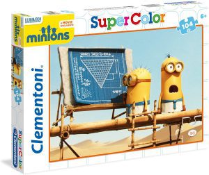 Los mejores puzzles de los Minions - Puzzle de los Minions en Egipto de 104 piezas de Clementoni