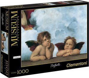Los mejores puzzles de los Querubines de la Madonna Sixtina de Rafael - Puzzle de 1000 piezas de los Querubines de Rafael de Clementoni