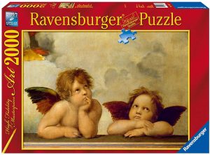 Los mejores puzzles de los Querubines de la Madonna Sixtina de Rafael - Puzzle de 2000 piezas de los Querubines de Rafael de Ravensburger