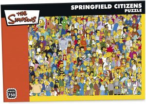 Los mejores puzzles de los Simpsons - Puzzle de personajes de los Simpsons de 750 piezas de Paul Lamond