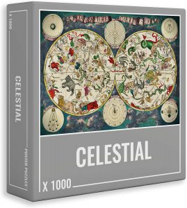 Los mejores puzzles de los signos del Zodíaco - Puzzle del Mapa Celestial del Zodíaco de 1000 piezas de Cloudberries