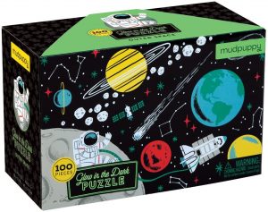 Los mejores puzzles de planetas del Sistema Solar - Puzzle de Espacio Exterior de 100 piezas de Mudpuppy