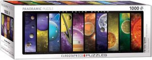 Los mejores puzzles de planetas del Sistema Solar - Puzzle de Panorámica del Sistema Solar de 1000 piezas de Eurographics