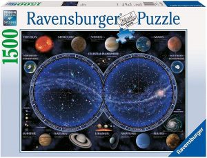 Los mejores puzzles de planetas del Sistema Solar - Puzzle de planetas del Sistema Solar de 1500 piezas de Ravensburger