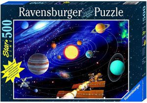 Los mejores puzzles de planetas del Sistema Solar - Puzzle de planetas del Sistema Solar de 500 piezas de Ravensburger de Star Line