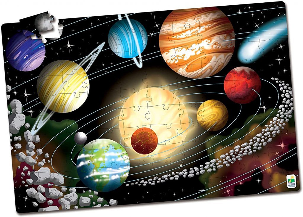 Los mejores puzzles de planetas del Sistema Solar