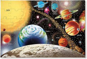 Los mejores puzzles de planetas del Sistema Solar - Puzzle del Sistema Solar de Melissa & Doug de 48 piezas