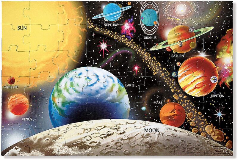 Los mejores puzzles de planetas del Sistema Solar
