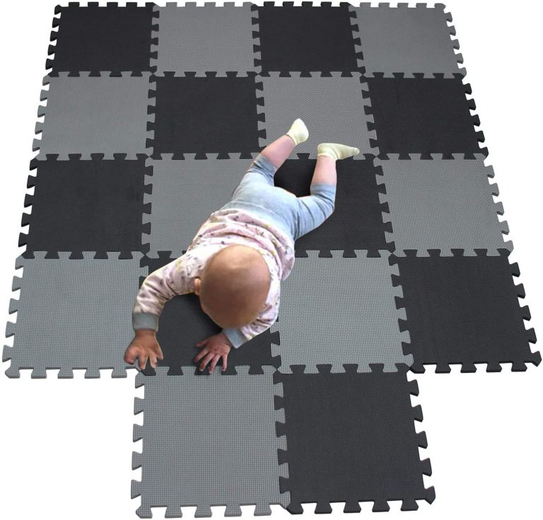 Alfombra Puzzle De 18 Piezas De EVA De 30x30 Cm, Grosor 1 Cm, Antideslizante E Hipoalergénica, Para Bebés Y Niños, Apta Para Interior Y Exterior