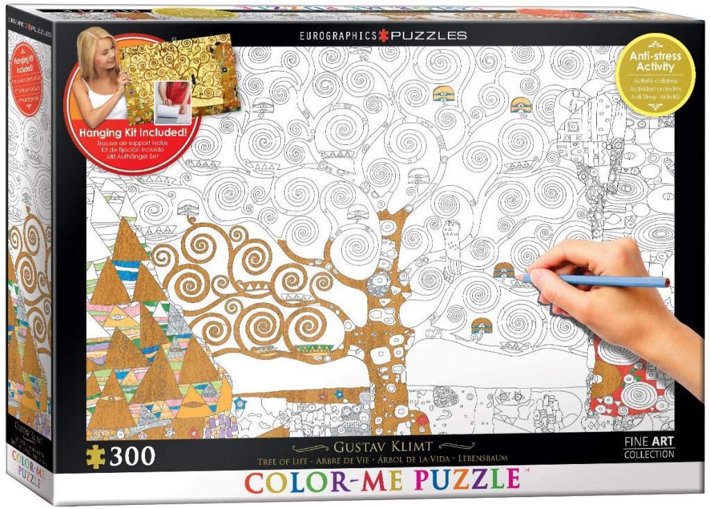 Puzzle De 500 Piezas Árbol De La Vida – Rompecabezas Desafiante Con Póster HD Y Respaldo Con Letras Para Facilitar El Montaje