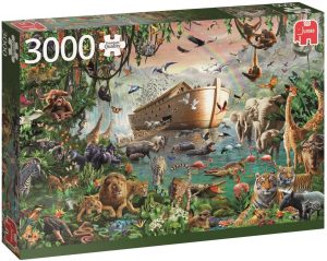 Los mejores puzzles del Arca de Noé - Puzzle del Arca de Noé de 3000 piezas de Jumbo