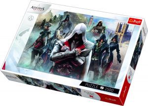 Los mejores puzzles del Assassin's Creed - Puzzle de versiones del Assassin's Creed de 1500 piezas de Trefl