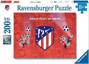 Los mejores puzzles del Atlético de Madrid - Puzzle del escudo del Atlético de Madrid de 200 piezas de Ravensburger