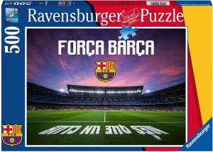 Los mejores puzzles del FC Barcelona del Camp Nou - Puzzle de Força Barça de 500 piezas de Ravensburger