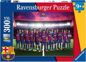 Los mejores puzzles del FC Barcelona del Camp Nou - Puzzle de plantilla del Barça de 300 piezas de Ravensburger