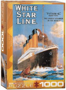 Los mejores puzzles del Titanic - Puzzle del Titanic clásico de 1000 piezas de Eurographics