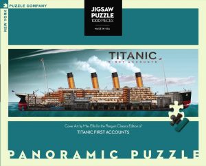 Los mejores puzzles del Titanic - Puzzle del Titanic clásico de 1000 piezas de Panorámico