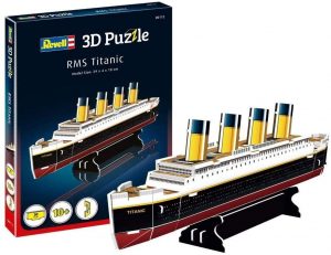 Los mejores puzzles del Titanic - Puzzle del Titanic en 3D de Revell mini