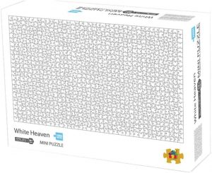 Los mejores puzzles para colorear - Puzzle blanco para colorear de 1000 piezas