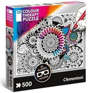 Los mejores puzzles para colorear - Puzzle de mandalas para colorear de 500 piezas de Ravensburger
