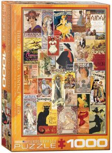 Los mejores puzzles vintage - Puzzles estilo Vintage - Puzzle de Ópera Vintage de 1000 piezas de Eurographics