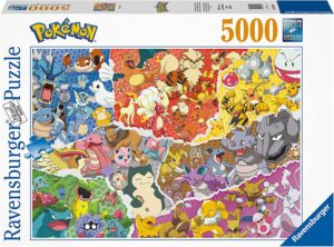 Puzzle Pokemon De 5000 Piezas