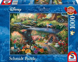 Puzzle de Alicia en el País de las Maravillas de 1000 piezas de Schmidt - Los mejores puzzles de Disney - Puzzle de Alicia en el País de las Maravillas