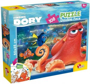 Puzzle de Buscando a Dory de 108 piezas de Lisciani- Los mejores puzzles de Disney Pixar - Puzzle de Buscando a Nemo y Dory de Disney Pixar