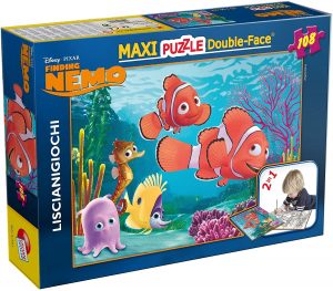Puzzle de Buscando a Nemo de 108 piezas de Lisciani - Los mejores puzzles de Disney Pixar - Puzzle de Buscando a Nemo y Dory de Disney Pixar