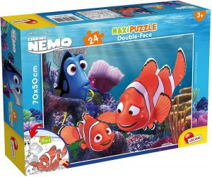 Puzzle de Buscando a Nemo de 24 piezas de Lisciani - Los mejores puzzles de Disney Pixar - Puzzle de Buscando a Nemo y Dory de Disney Pixar