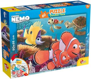 Puzzle de Buscando a Nemo de 60 piezas de Lisciani - Los mejores puzzles de Disney Pixar - Puzzle de Buscando a Nemo y Dory de Disney Pixar