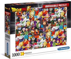 Puzzle de Dragon Ball Z de 1000 piezas de Clementoni - Los mejores puzzles de series de televisión de anime - Puzzle de personajes de Dragon Ball Z