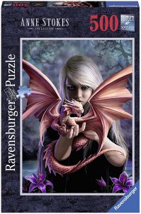 Puzzle de Dragón bebe de Anne Stokes de 500 piezas de Ravensburger - Los mejores puzzles de Anne Stokes