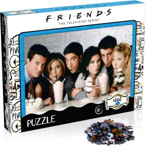 Puzzle de Friends de 1000 piezas de The Series TV - Los mejores puzzles de series de televisi贸n - Puzzle de Friends de protagonistas