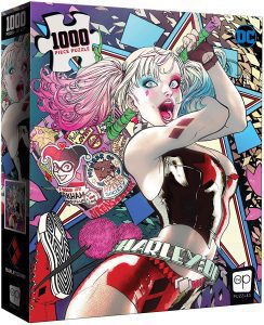 Puzzle de Harley Quinn de DC de 1000 piezas de USAOPoly - Los mejores puzzles de Harley Quinn - Puzzles de DC