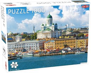Puzzle de Helsinki de Finlandia de 1000 piezas de Tactic - Los mejores puzzles de Helsinki de Finlandia - Puzzles de ciudades del mundo
