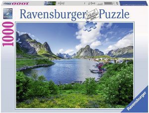 Puzzle de Lofoten de Noruega de 1000 piezas de Ravensburger - Los mejores puzzles de Noruega - Puzzles de países