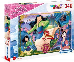 Puzzle de Mulán de 24 piezas de Clementoni - Los mejores puzzles de Disney - Puzzle de Mulán